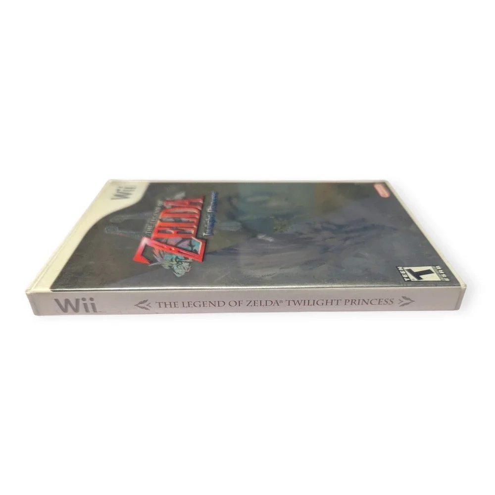 The Legend of Zelda Twilight Princess Nintendo Wii CIB Complete Link Wolf